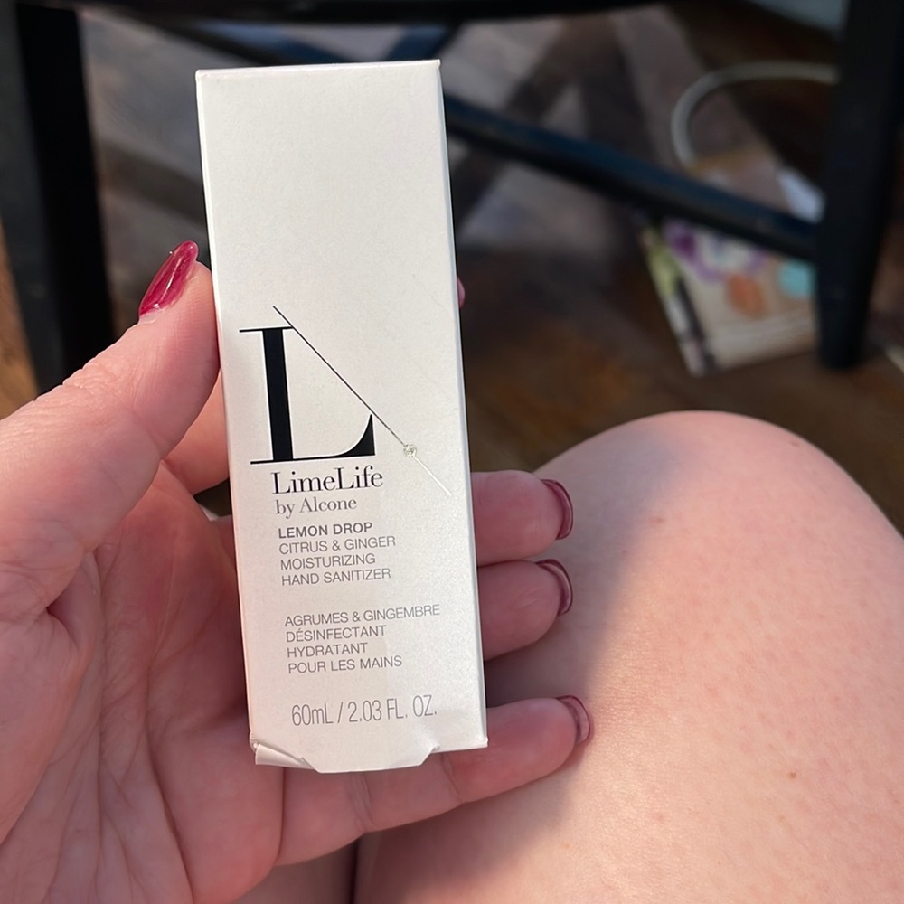 LimeLife mini hand sanitizer